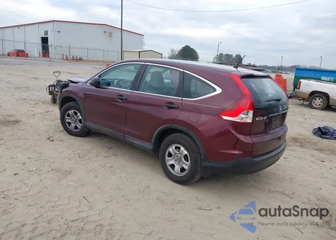 2014 Honda Cr-V Lx from USA, damaged, VIN 5J6RM3H35EL011894